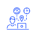 reliable time tracking icon